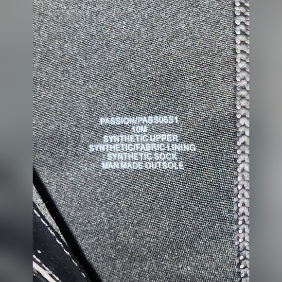 Steve Madden Passion Black Patent Booties Size 10M - Picture 5 of 6